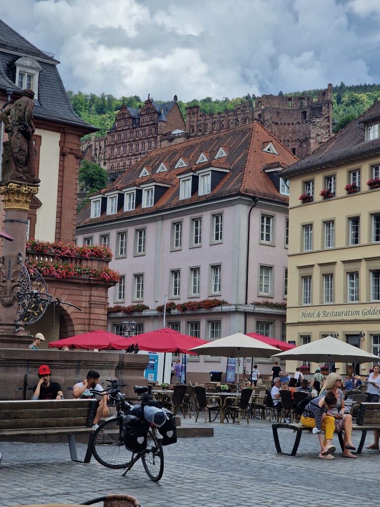 Motocyklem po Europie. Heidelberg