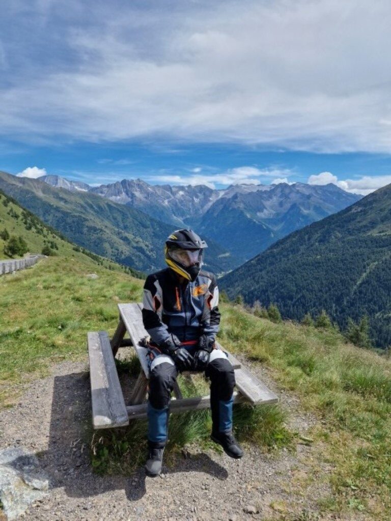 motocyklem po Alpach